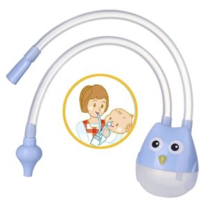 Baby Cartoon Mouth Suction Type Anti-reflux Catheter Nasal Aspirator