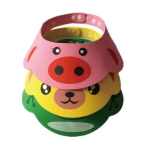 Kids Cute Animal Pattern Thickened Four-speed Adjustable Shampoo Care Cap