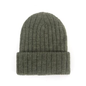 Kids Simple Solid Color Wool Warm Hat
