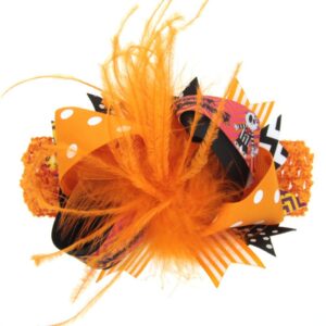 Kids Cute Bow Feather Hair Accessories