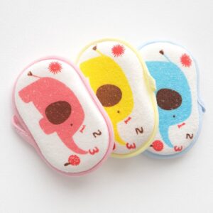 Kids Cute Animal Pattern Bath Brush