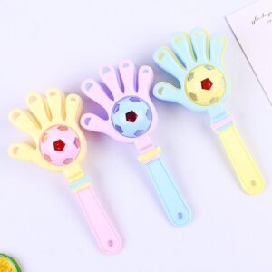 Novelty Palm Football Shape Rattle Toy