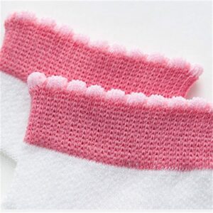 5pairs/set Kids Cartoon Pattern Breathable Comfortable Socks