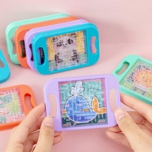 Funny Cartoon Pattern Small Ball Maze Toy