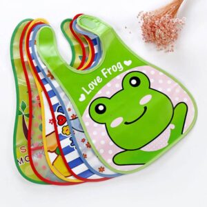 Baby Cartoon Pattern Waterproof Bib