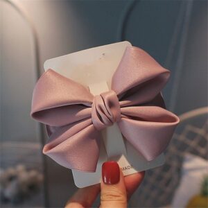 Girls Retro Bow Decoration Hair Accessories