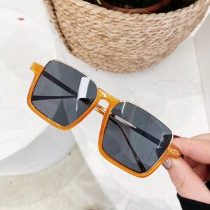 Kids Fashion Half-frame Sun-shading Sunglasses