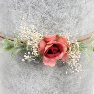 Imitation Flower Decor Kids Photo Hair Accessories