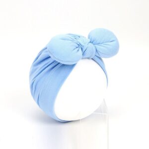 Kids Knotted Solid Color Cotton Headbands