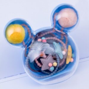 Little Girls Cute Cartoon Fuzzy Ball Hair Accessories