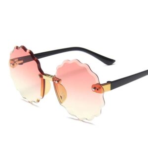 Kid Boy Girl Flower Pattern Fashion Sunglasses