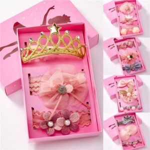 3 Pcs/Box 0-3Y Sweet Baby Toddler Girl Princess Headband