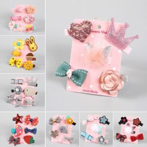 5 Pcs Set Cute Baby Girl Hair Hair Accessories