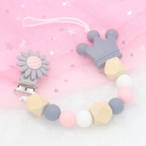 Baby Handmade Silicone Anti-drop Pacifier Chains