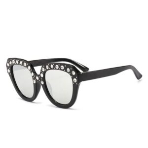 Fashion Kids Rhinestone Design Sun Glasses