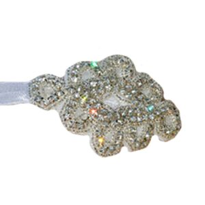 New Arrived Baby Girls Bright Crystal Rhombus Party Wedding Fancy Headbands
