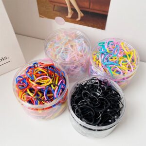 Kids Girls Cute Sweet Rubber Band Candy Color Hair Rings