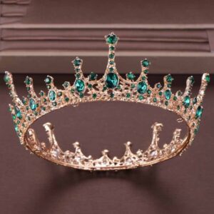 Kids Girls Baroque Cute Sweet Party Crown Rhinestone Hairband