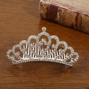 Kids Girls Cute Sweet Party Crown Rhinestone Headwear