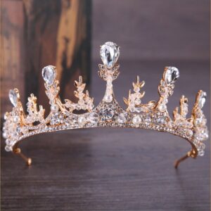 Kids Girls Cute Sweet Crown Rhinestone Headwear