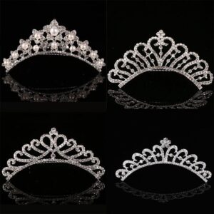 Kids Girls Cute Sweet Crown Comb Headwear