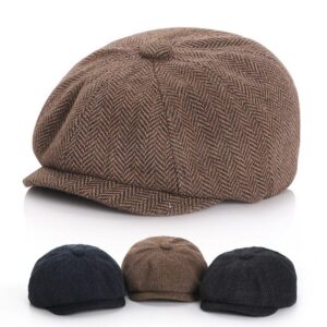 Kids Boys Girls Autumn Winter Casual British Style Style Beret