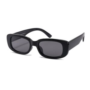 Kids Unisex Fashion Casual Cute Colorblock Square Frame Sunglasses