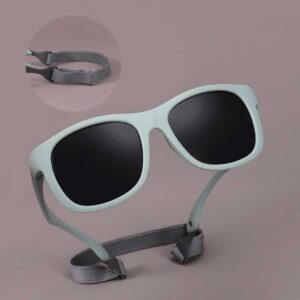 Kids Unisex Fashion Casual Basic Solid Color Silicone Sunglasses