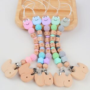 Baby Cute Cartoon Animal Anti-Drop Pacifier Chains