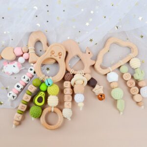 Baby Cute Cartoon Animal Anti-Drop Pacifier Chains