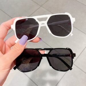 Kids Unisex Fashion Casual Square Sunglasses