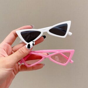 Kids Unisex Fashion Casual Solid Color Personalized Styling Sunglasses