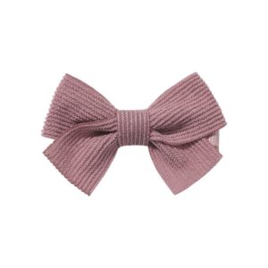 Fashion Kids Girls Cute Solid Color Stripe Bow Bangs Hairpin