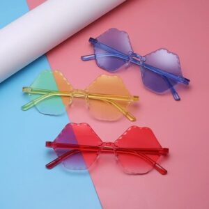 Kids Unisex Fashion Casual Cute Rimless Candy Color Sunglasses