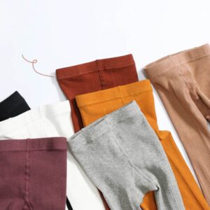 Kids Baby Toddler Girls Fashion Casual Cute Solid Color Pantyhose Cotton Leggings Pants