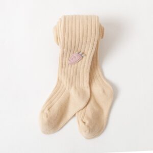 Kids Baby Toddler Girls Fashion Casual Cute Solid Color Pantyhose Cotton Leggings Pants