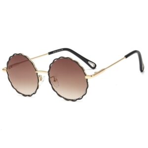 Girls Fashion Flower Shaped Frame Sunglasses