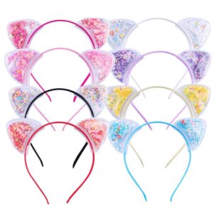Children Kids Baby Fashion Girls Cute Cat Ears Transparent Headband