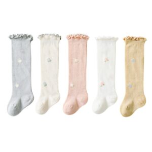 Toddlers Newborn Baby Fashion Girls Mesh Thin Over The Knee Socks