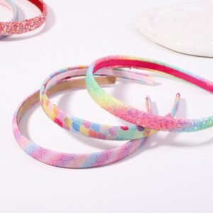 Children Kids Baby Fashion Girls Gradient Color Headband Hair Accessories