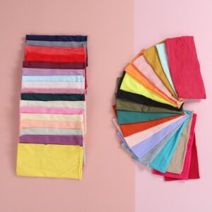 Children Kids Baby Fashion Girls Solid Color Elastic Headband Hair Accessories