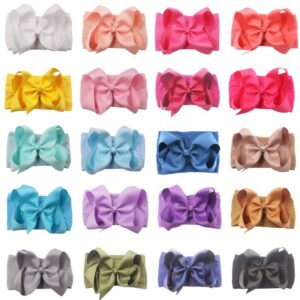 Children Kids Baby Fashion Solid Color Bowknot Headband