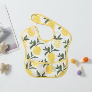 Toddlers Newborn Baby Fashion Waterproof Feeding Vest Bib Burp Cloth