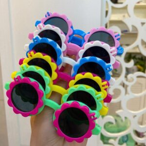 Children Kids Baby Fashion Cute Floral Sunshade Sunglasses