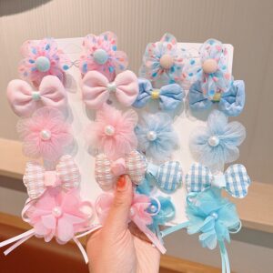 Children Kids Baby Fashion Girls Cartoon Bowknot Hairpin Set