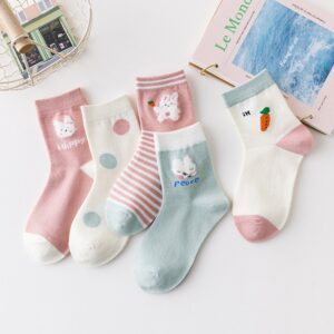 Children Kids Baby Fashion Girls Rabbit Breathable Socks
