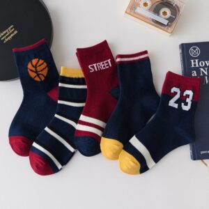 Children Kids Baby Fashion Boys Breathable Socks