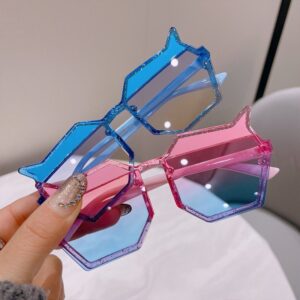 Children Kids Baby Fashion Cartoon Ear Sunshade Sunglasses
