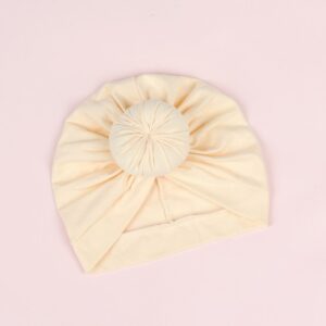 Children Kids Baby Fashion Girls Knot Turban Beanie Cap