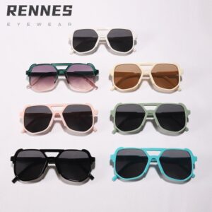 Children Kids Baby Fashion Girls Boys Square Frame Sunglasses